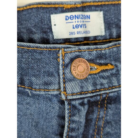 Denizen/Levi's 285 relaxed Mens Jeans Waist39"Ins33.5"Rise12"Bootcut GUC - Picture 4 of 7